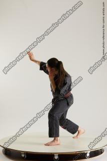 Ronda Kimono Fighting Pose